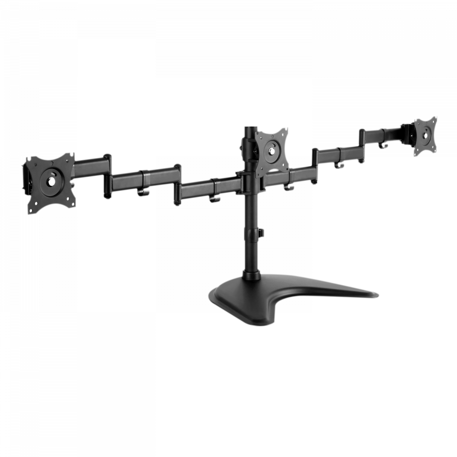 Support V7 pour 3 écrans de 10''/27''