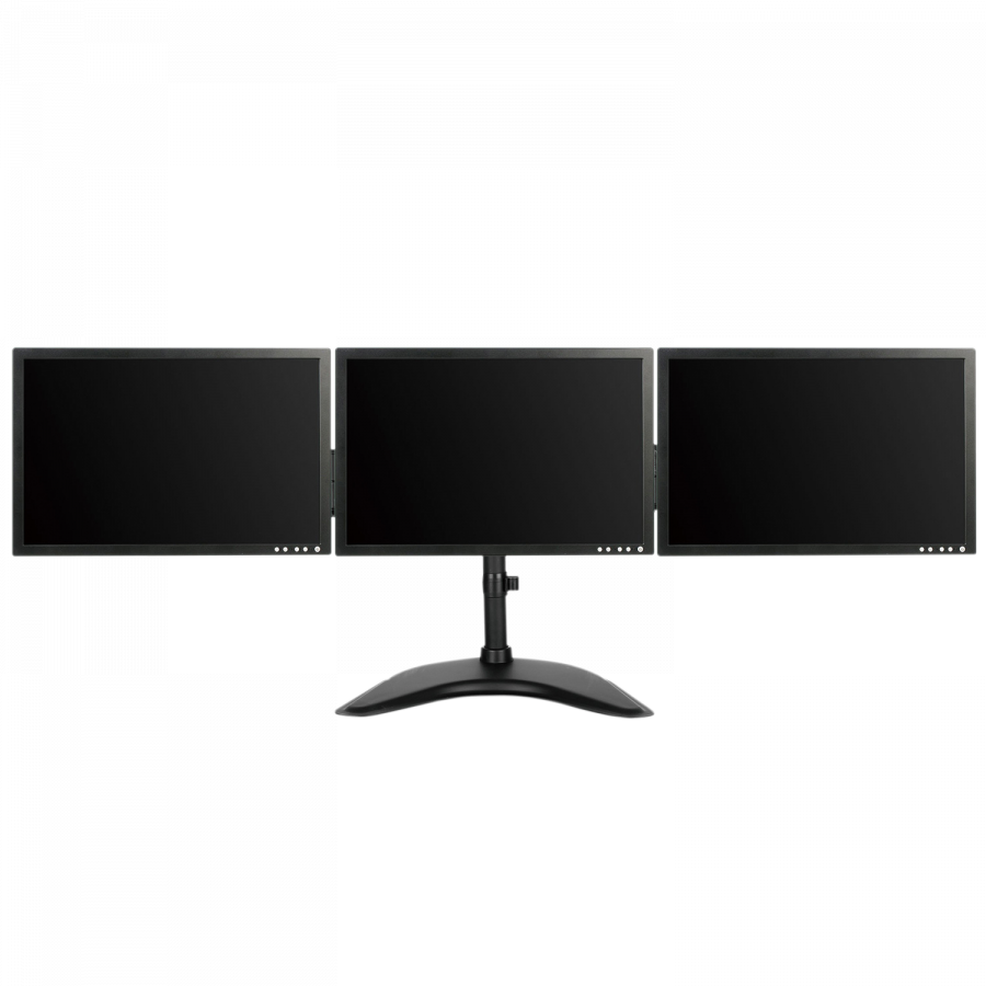 Support V7 pour 3 écrans de 10''/27''