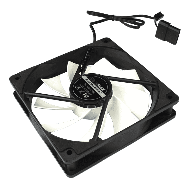Ventilateur GAMEMAX GMX-WF Noir/Blanc