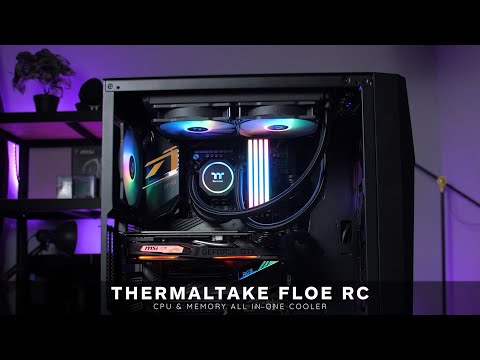 Watercooling ThermalTake Floe RC240 CPU/Memory - Noir