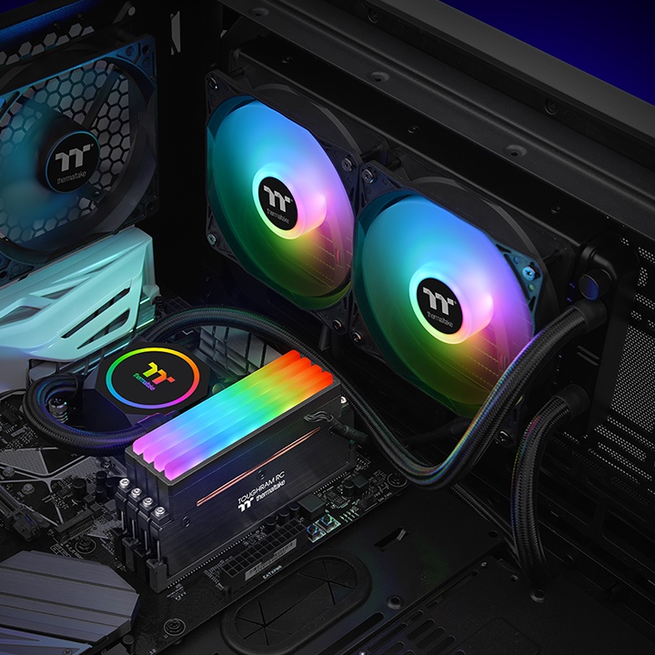 Watercooling ThermalTake Floe RC240 CPU/Memory - Noir