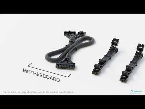 Alimentation SEASONIC PRIME GX-1300w 80+ Gold Modulaire