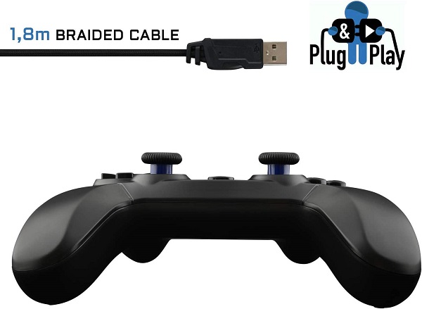 Manette G-Lab K-PAD THORIUM Filaire - PS3/PC