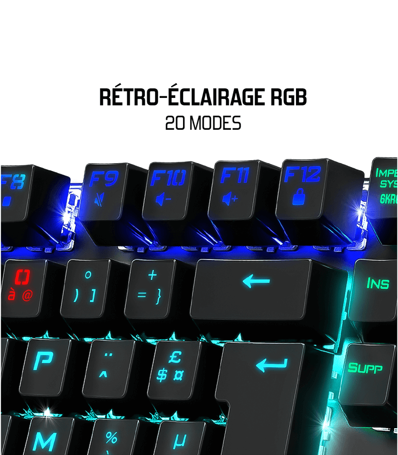 Clavier Spirit of Gamer XPERT-K400