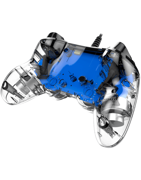 Manette NACON Compact Rétroéclairée filaire - PS4/PC - Bleu