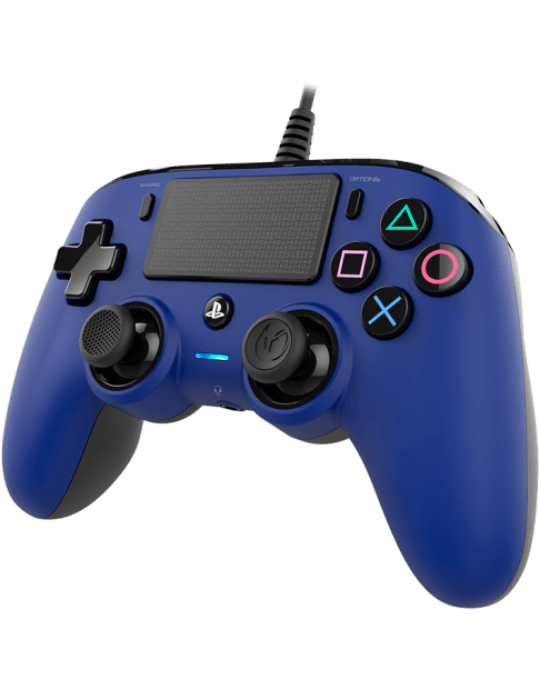Manette NACON Compact filaire - PS4/PC - Bleu