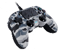 Manette NACON Compact filaire - PS4/PC - Camo gris