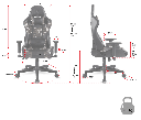Fauteuil gaming Spirit of Gamer DEMON - Army