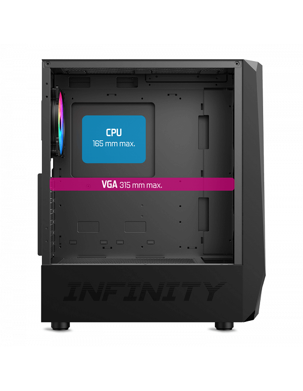 Boitier Spirit of Gamer Infinity DARK Black