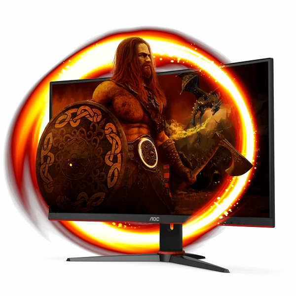 Ecran 27" AOC C27G2ZE FHD - 240Hz - Incurvé