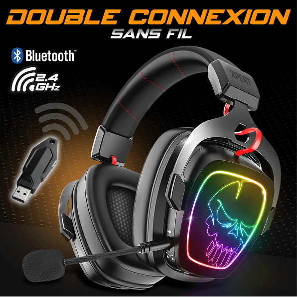 Casque Spirit of Gamer XPERT-H1500 - Sans fil