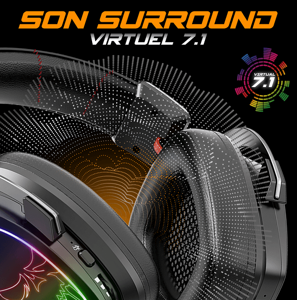 Casque Spirit of Gamer XPERT-H1500 - Sans fil