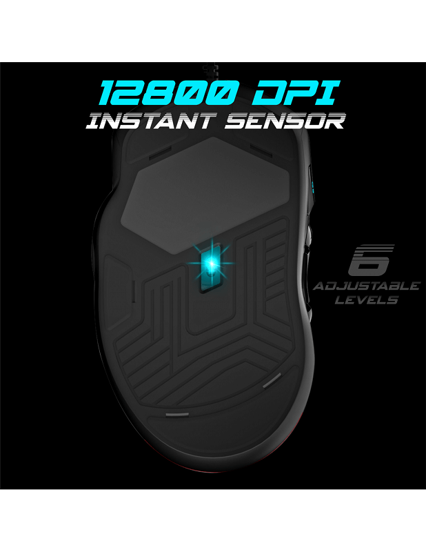 Souris SoG ELITE-M30 - Filaire - RGB