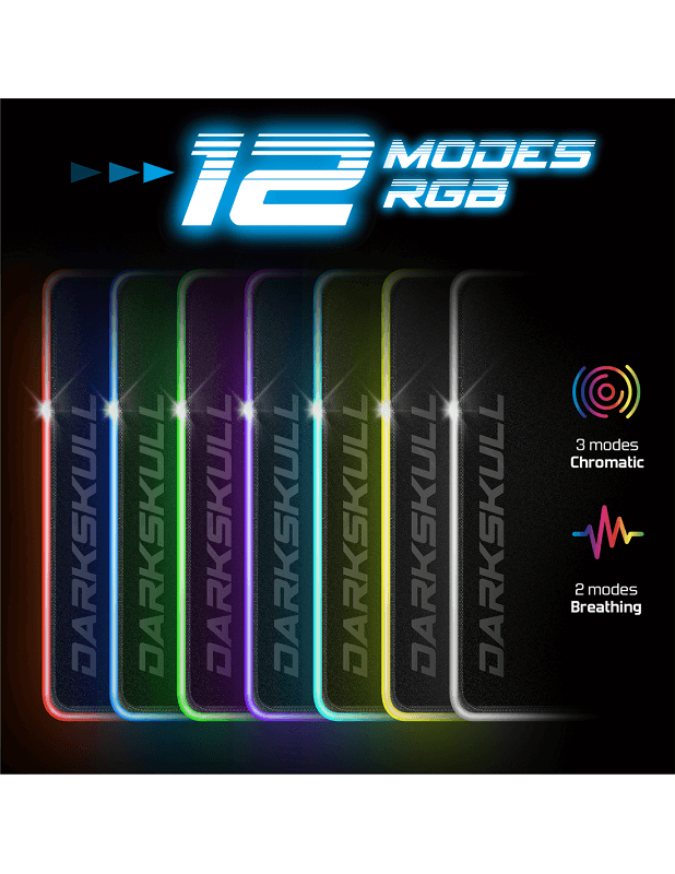 Tapis SoG Darkskull Hub RGB - XXXL