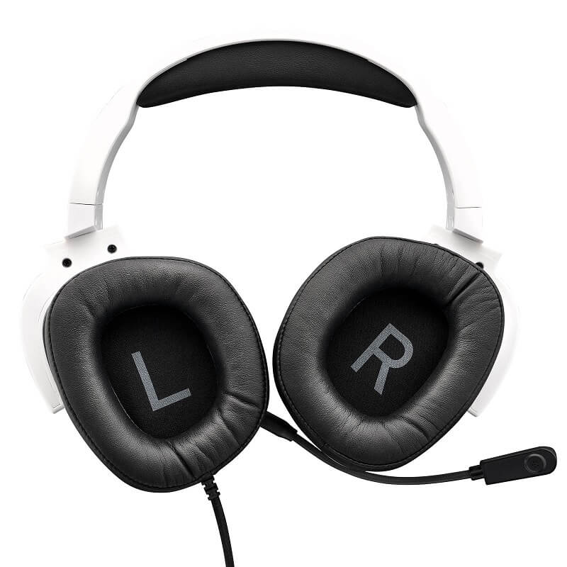Casque G-LAB KORP RADIUM BLANC - Filaire - RGB - PC/XBOX/SWITCH/PlayStation