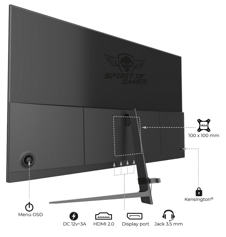 Ecran 24'' SoG EPIC E24I165 - 1080p - IPS - 165Hz