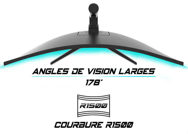 Ecran 34'' SoG EPIC E34V165 - 1440p - VA - 165Hz - Incurvé