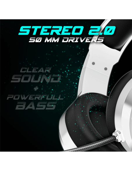 Casque  Spirit of Gamer PRO-H8 ARTIC - Filaire