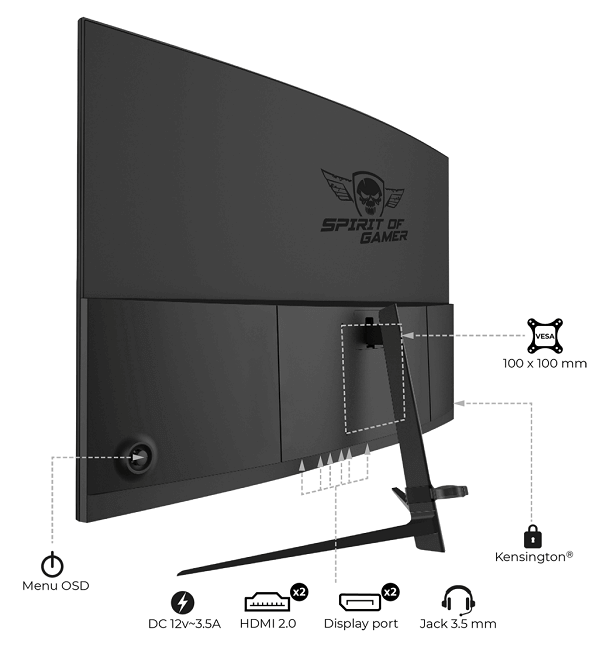 Ecran 27'' SoG EPIC E27V240 - 1080p - VA - 240Hz 