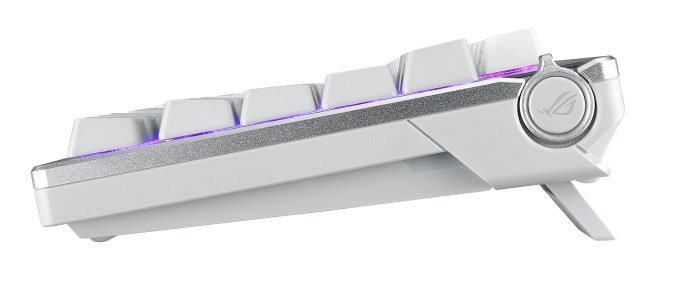 Clavier ASUS ROG Azoth - Mécanique - Sans fil - Blanc