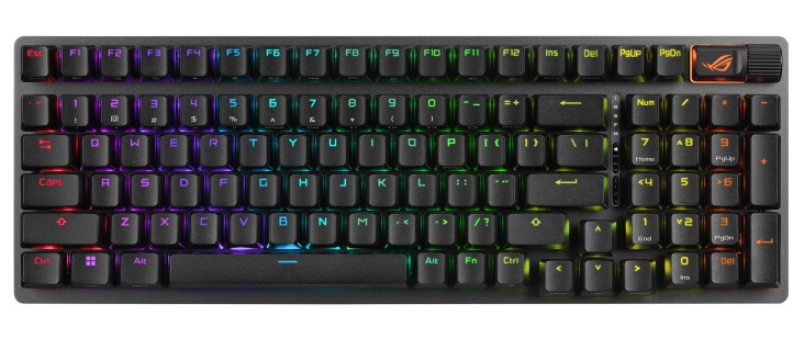 Clavier ASUS ROG Strix Scope II 96 Wireless - Mécanique - Sans fil
