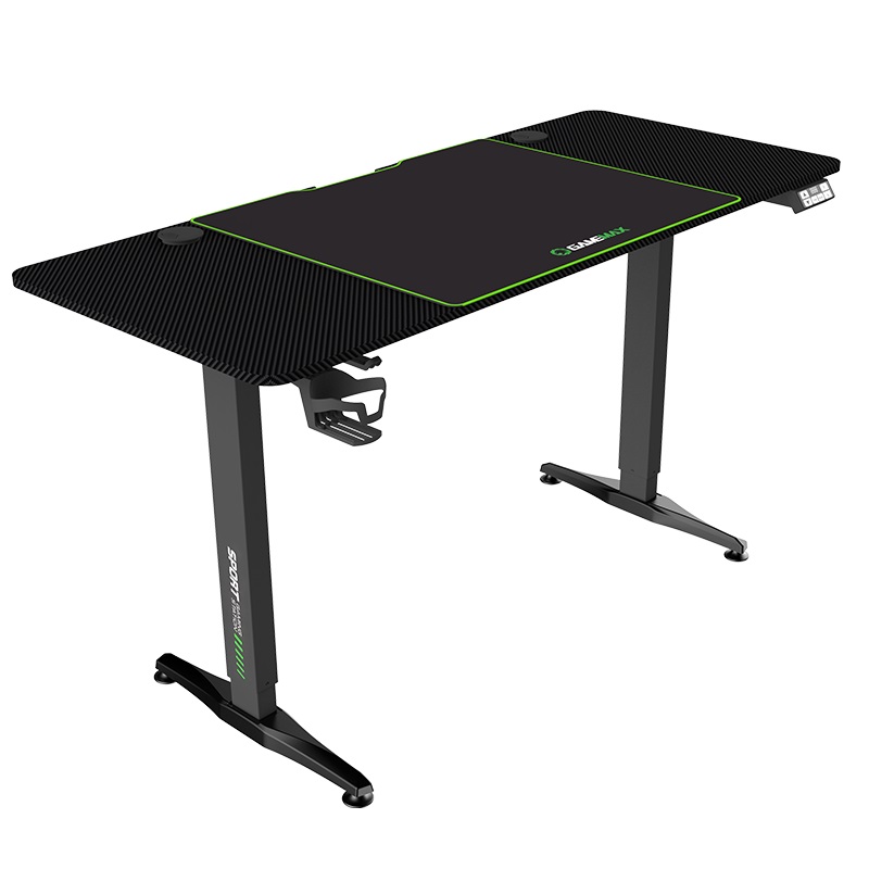Bureau GAMEMAX D140 Carbo EC - Assis-Debout électrique