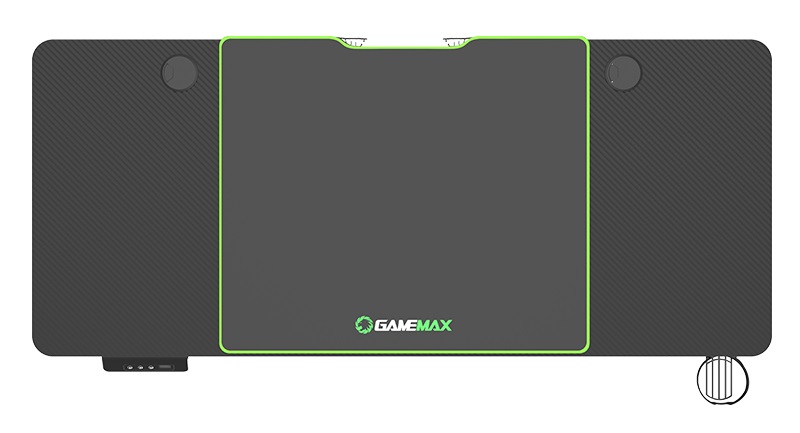 Bureau GAMEMAX D140 Carbo EC - Assis-Debout électrique