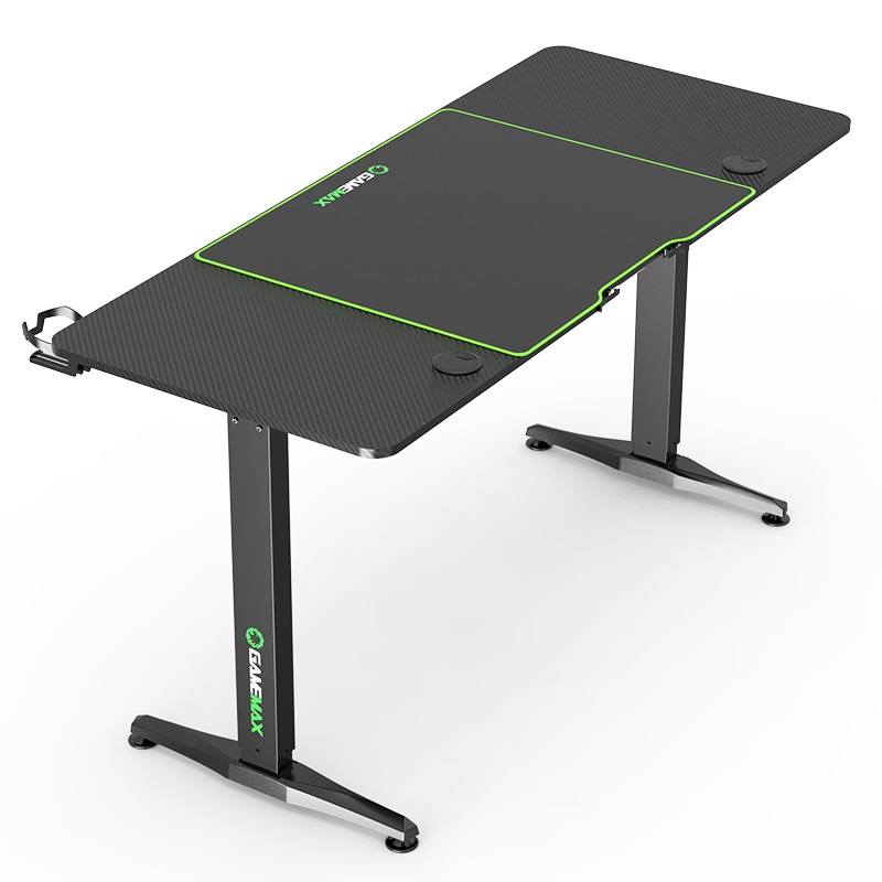 Bureau GAMEMAX D140 Carbo EC - Assis-Debout électrique