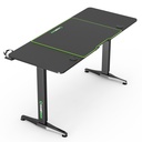 Bureau GAMEMAX D140 Carbo EC - Assis-Debout électrique