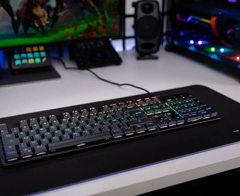 Clavier G-LAB KEYZ PLATINIUM - Mécanique - Filaire