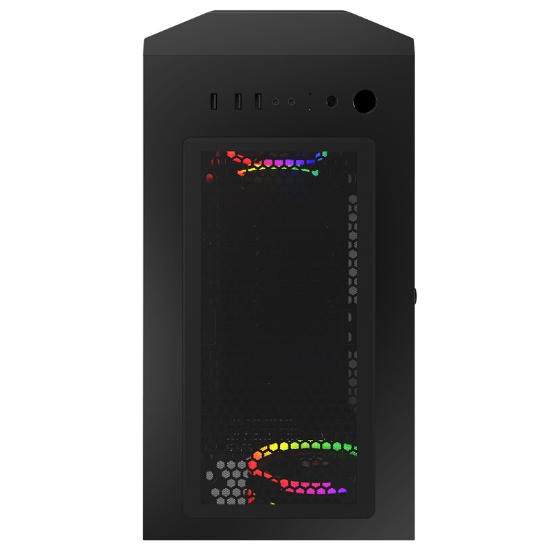 Boitier M.RED Dream Eyes Black - Moyen tour - ATX - RGB