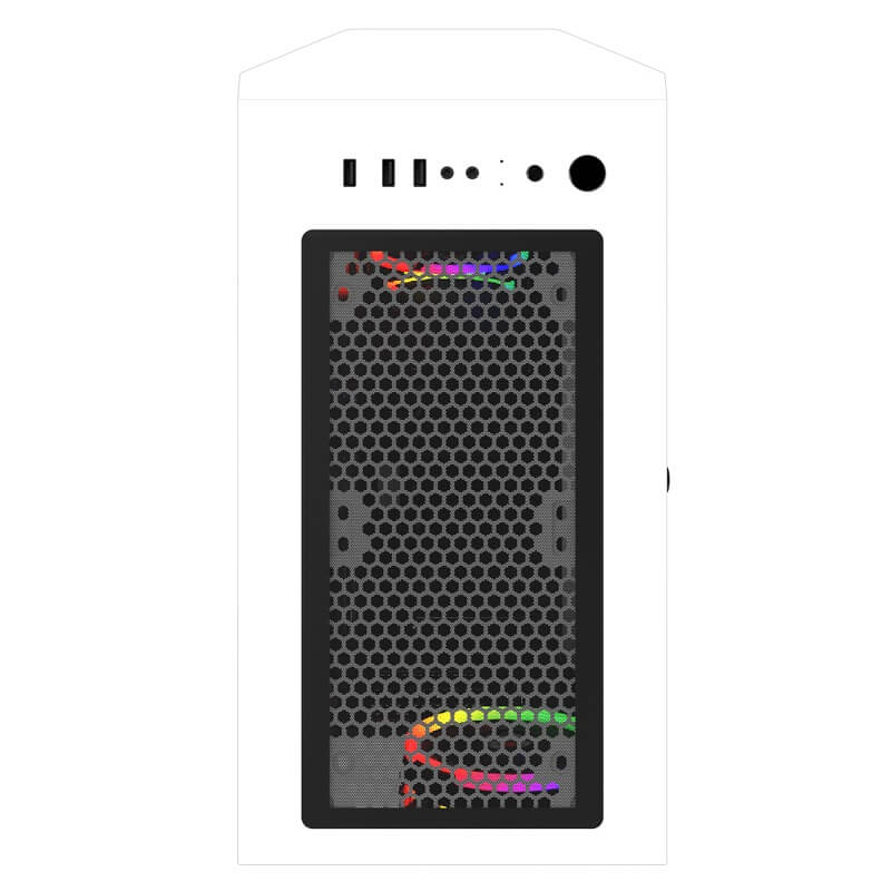 Boitier M.RED Dream Eyes White - Moyen tour - ATX - RGB