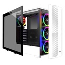 Boitier M.RED Dream Eyes White - Moyen tour - ATX - RGB