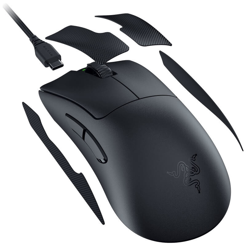 Souris Razer DeathAdder V3 Pro - Noir - Classic Base - 1000 Hz