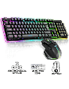 Pack 2 en 1 Spirit of Gamer ULTIMATE 600 WIRELESS DARK - Sans fil - RGB