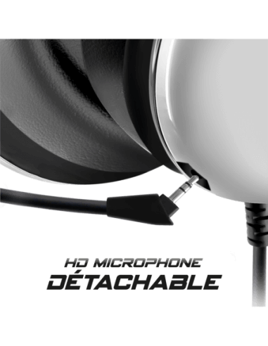 Casque Spirit of Gamer XPERT H700 DARK WHITE - Filaire