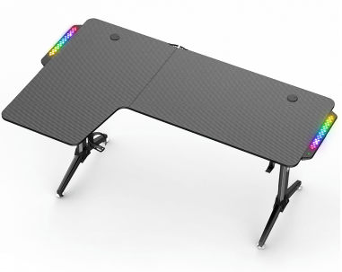 Bureau Spirit of Gamer HEADQUARTER 600 - angle gauche