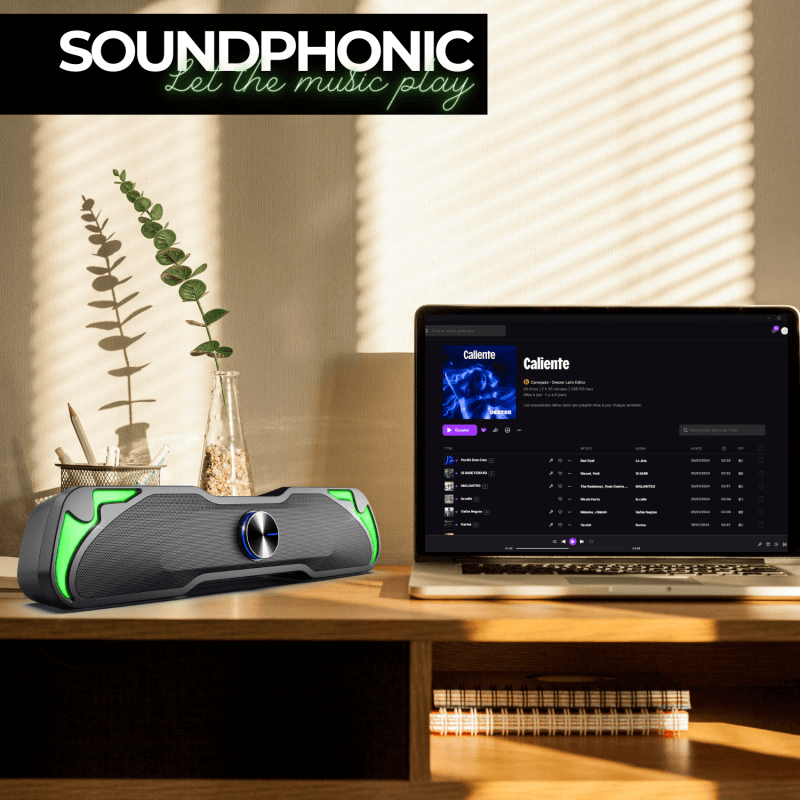 Haut-Parleur SOUNDPHONIC SP-230 RGB 6w - Bluetooth