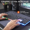Pack 3 en 1 G-LAB COMBO YTTRIUM - Filaire - Clavier/Souris/Tapis