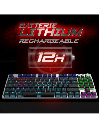 Clavier Spirit Of Gamer XPERT-K1300 - Sans fil - Mécanique - TKL 65%