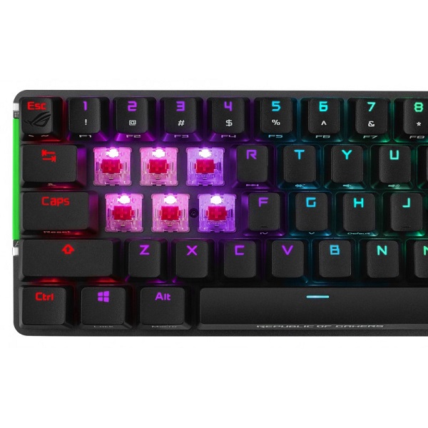 Clavier ASUS ROG Falchion NX - Avec/Sans fil - TKL 65% - RGB