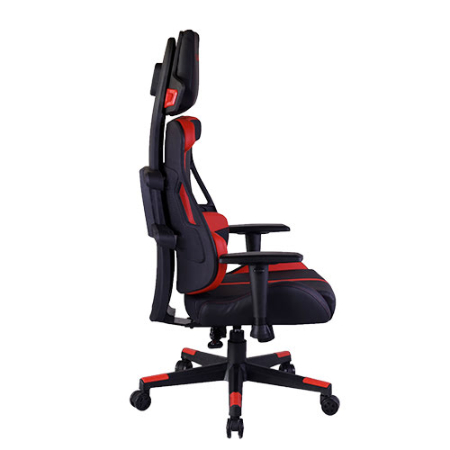 Fauteuil gaming G-LAB K-Seat CARBON Noir & Rouge - Simili Cuir - 3D