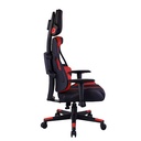 Fauteuil gaming G-LAB K-Seat CARBON Noir & Rouge - Simili Cuir - 3D