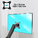 Support écran ADVANCE ErgoMounts Single - 1 écran - 17"/32"