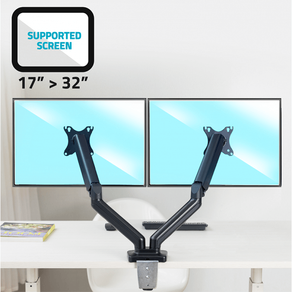 Support écran ADVANCE ErgoMounts Dual - 2 écrans - 17"/32"