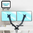 Support écran ADVANCE ErgoMounts Dual - 2 écrans - 17"/32"