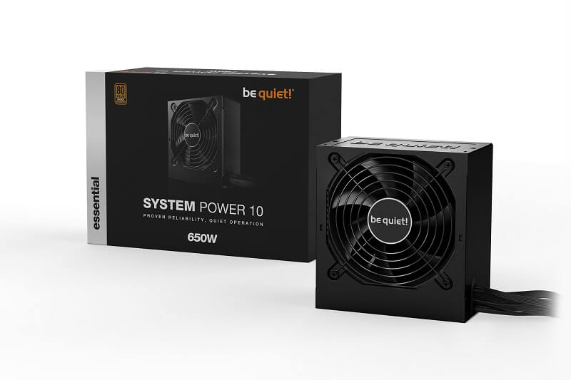 Alimentation BE QUIET SYSTEM POWER 10
650W 80+Bronze