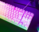 Clavier G-LAB KEYZ CAESIUM TKL Blanc - Membranes