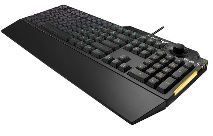 [90MP01X0-BKFA00] Clavier ASUS TUF GAMING K1 - filaire - membranes
