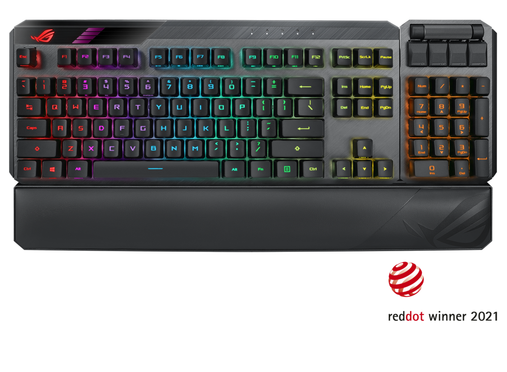 [90MP01W0-BKFA00] Clavier ASUS ROG Claymore II - Filaire & Sans-fil